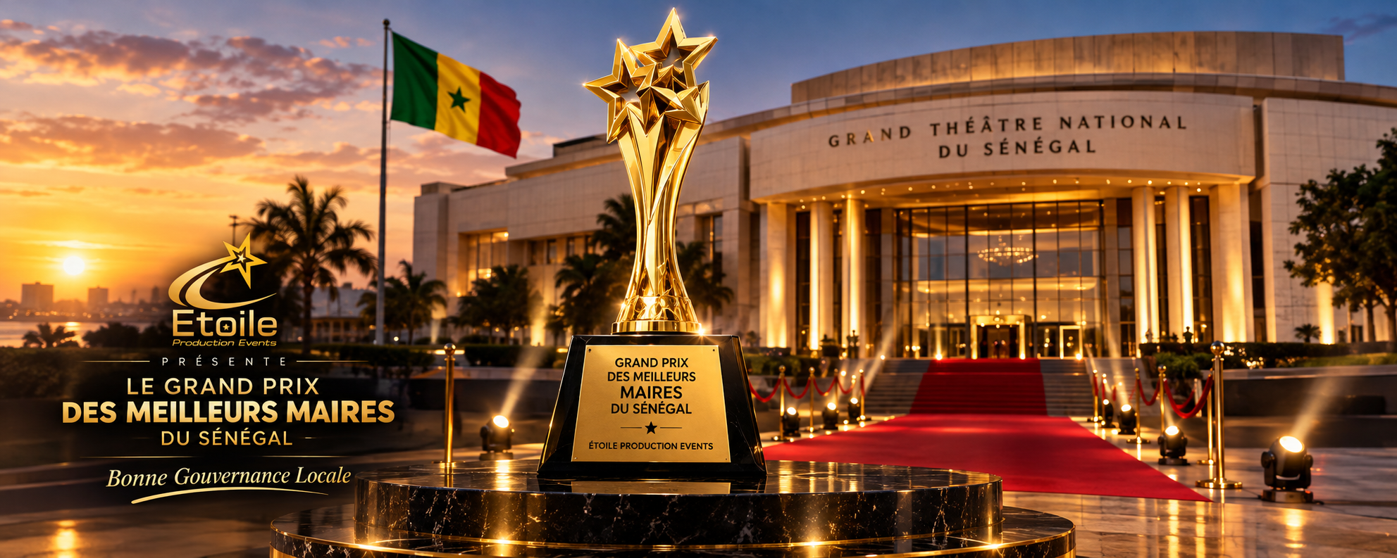 Grand Théâtre Doudou Ndiaye Coumba Rose, Dakar — salle de gala du Grand Prix des Maires